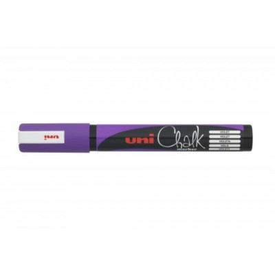 Μαρκαδόρος Κιμωλίας Uni Chalk Marker Violet_CM140086